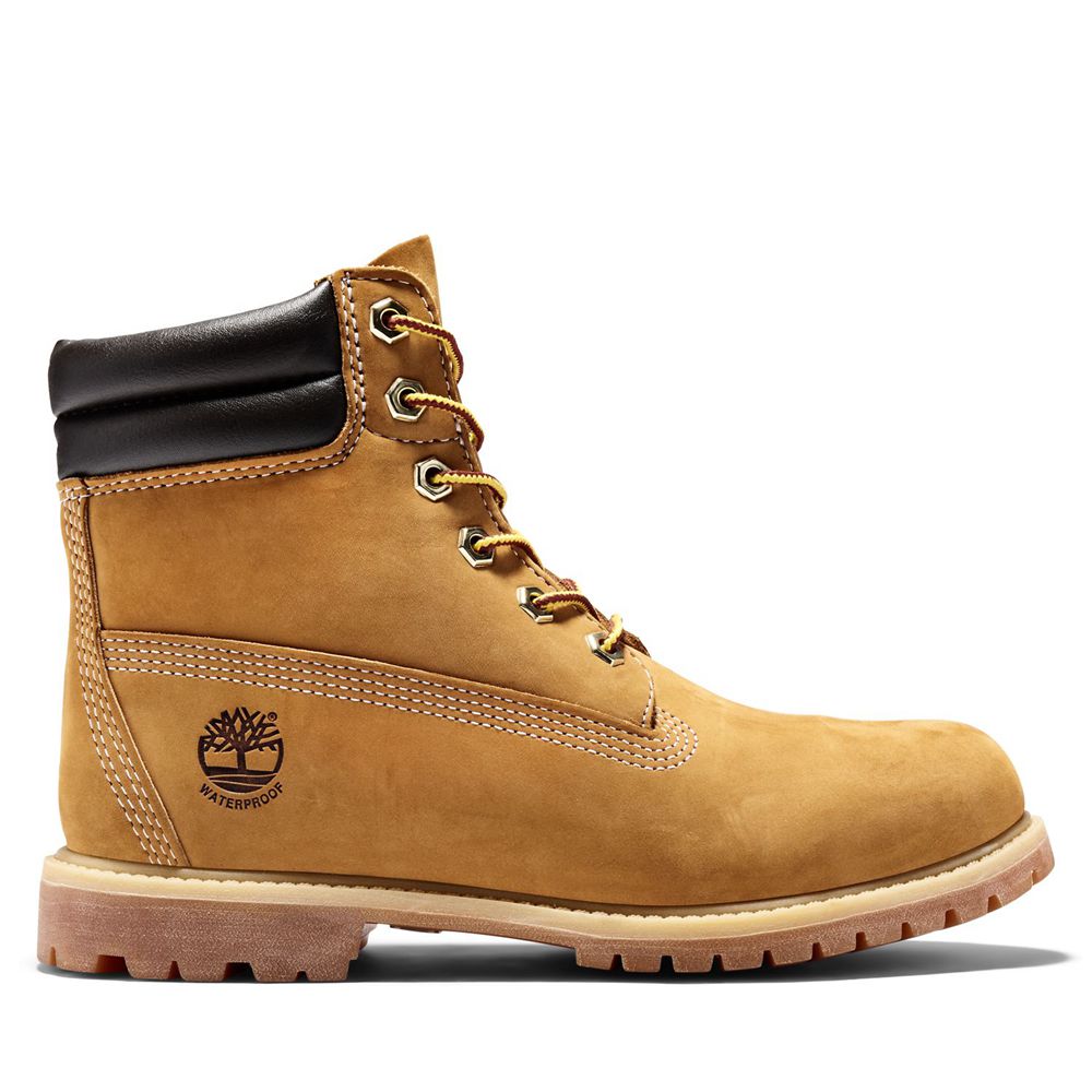 Timberland 6-Inch Μποτακια Γυναικεια Καφε - Waterville Waterproof - Greece 7291643-HR